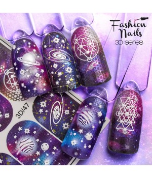 3D Слайдер Fashion Nails №047